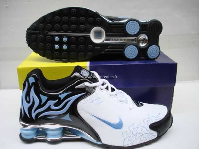 Bleu Noir Et Blanc Nike Nike Shox R4